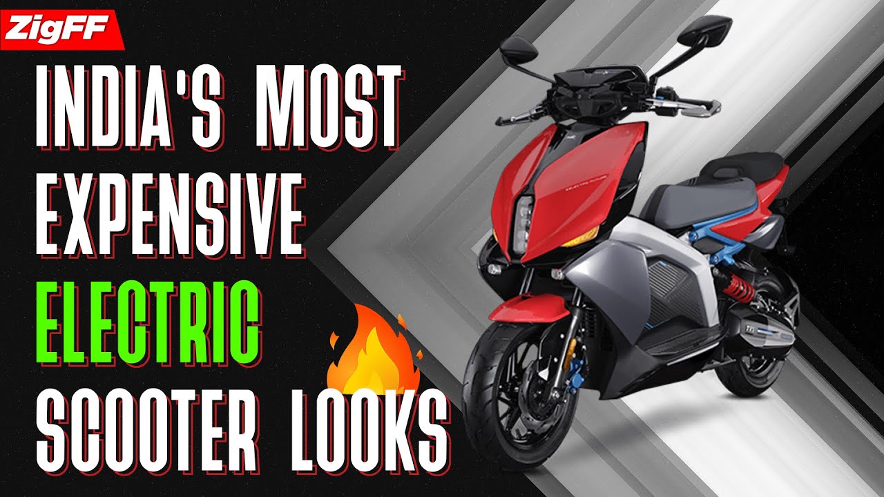TVS X electric scooter Launched | India’s Sportiest & Most Expensive Electric Scooter | ZigFF