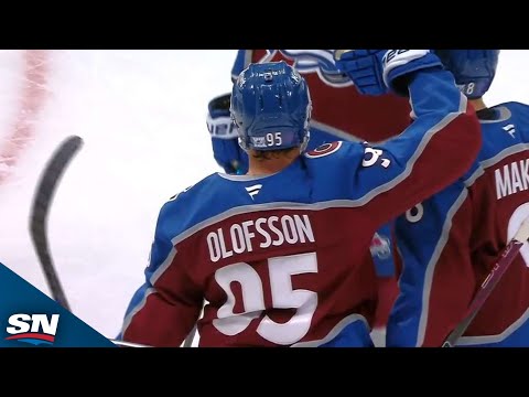 Avalanches Victor Olofsson Notches Three Goals For First NHL Hat Trick