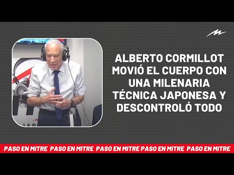 Alberto Cormillot movió el cuerpo con una milenaria técnica japonesa y descontroló todo