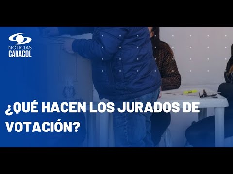 ¿Cuáles son las funciones de los jurados de votación?