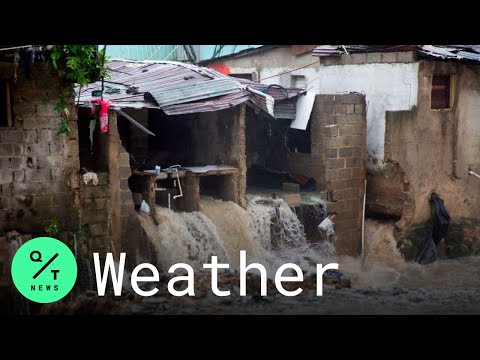 Tropical Storm Laura Floods Streets of Dominican Republic Capital Santo Domingo