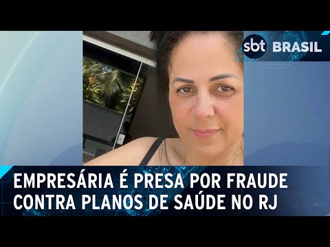 Empresária é presa suspeita de golpe milionário contra planos de saúde | SBT Brasil (14/10/24)