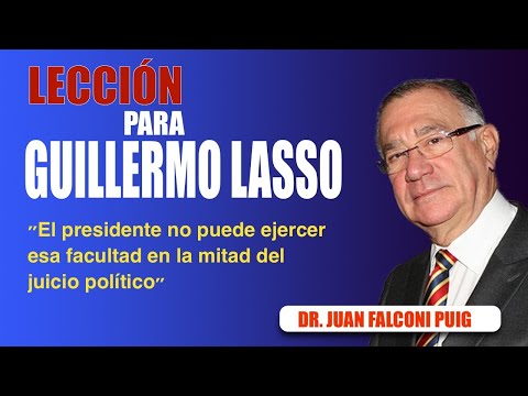 Escucha Lasso - Con todo argumento jurídico Dr. Juan Falconí Puig