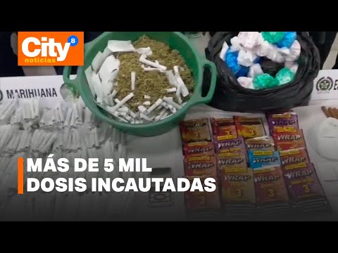 Importante golpe al microtráfico en la localidad de Santa Fe, más de 5 mil dosis incautadas | CityTv