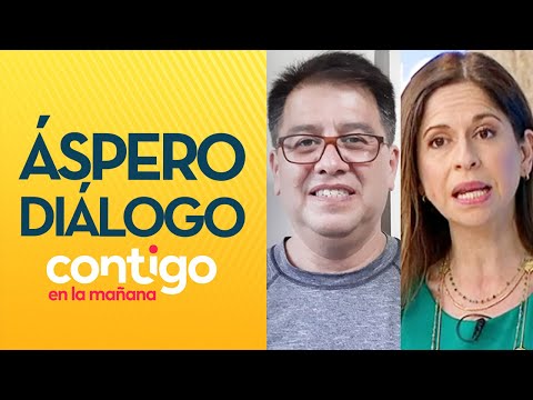 ¡NO ME RESPETA!: El áspero momento de Karina Álvarez y Jorge Arcos - Contigo en La Mañana