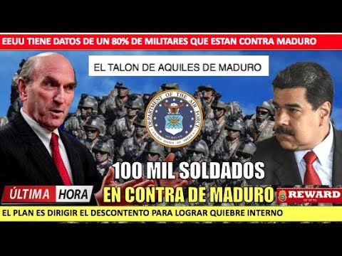 100 mil soldados contra Maduro EEUU organiza proceso