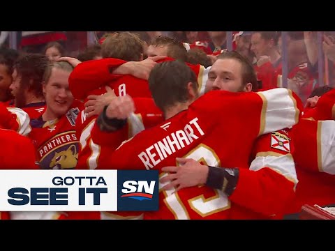 GOTTA SEE IT: Panthers Celebrate As They Win Back-To-Back Stanley Cups