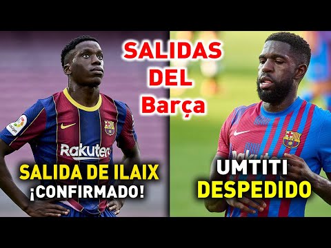 LAPORTA EXPLOTA?: QUEDAN FUERA del Barça - ILAIX MORIBA SE VA - UMTITI DESPEDIDO