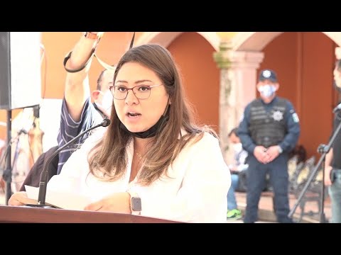 Alejandra Elizabeth Méndez Rosas rindió protesta como delegada de La Pila.