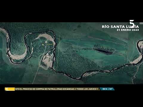 Orsi denunció ante Ambiente el desvío artificial de empresas privadas del curso del río Santa Lucía