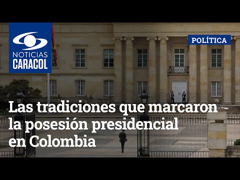 Las tradiciones que marcaron la posesión presidencial en Colombia