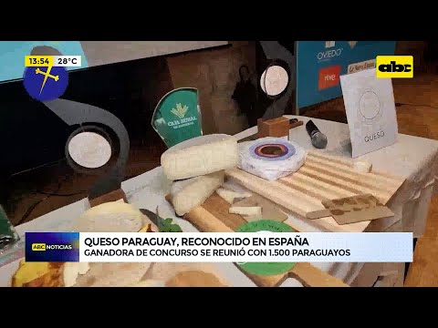 Queso Paraguay, reconocido en España