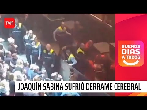 Joaquín Sabina sufrió derrame cerebral tras caer de un escenario en Madrid | BDAT