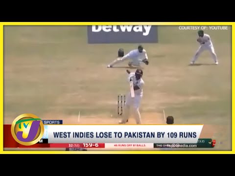 West Indies Lose to Pakistan by 109 Runs - August 24 2021