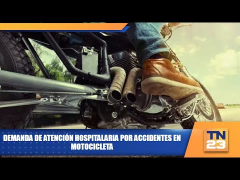 Demanda de atención hospitalaria por accidentes en motocicleta