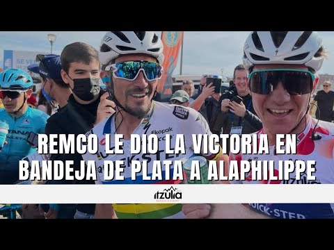 Relato final etapa  2 Vuelta al País Vasco/ Gana Alaphilippe / Habla  Miguel Induráin