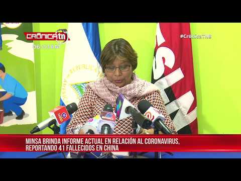 Nicaragua: MINSA brinda informe en relación al coronavirus