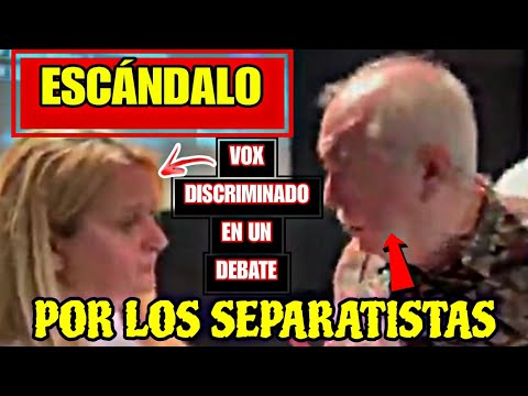 ESCÁNDALO´LOS SEPARATISTAS DEJA FUERA A VOX EN UN DEBATE