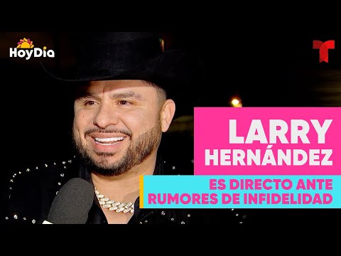 Larry Hernández responde sobre rumores de crisis matrimonial | Hoy Día | Telemundo