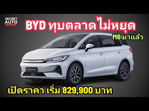 โหดไม่หยุด!BYDM6เปิดราคาเร