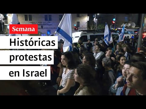 Los israelíes protestan contra la reforma judicial de Netanyahu