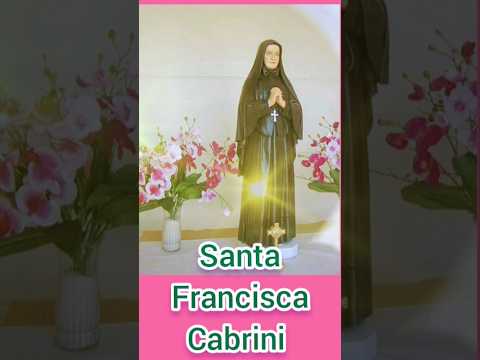 Oración a Santa Francisca Cabrini. 22 de diciembre. #santodeldía #catholicsaint #navidad #fe