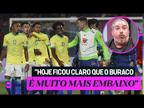 BRASIL VENCE O CHILE NO SUFOCO, MAS NÃO CONVENCE: NÃO ACHO QUE OS JOGADORES ESTÃO DE SACANAGEM