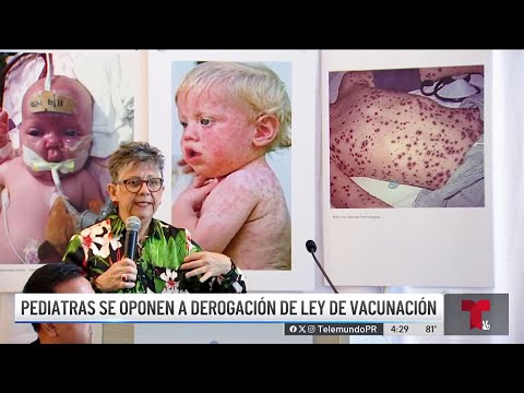 Férrea oposición de pediatras a derogación de la ley de vacunación