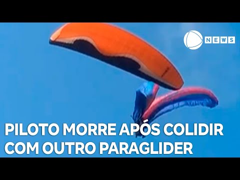 Piloto morre após paragliders se chocarem durante voo no litoral paulista