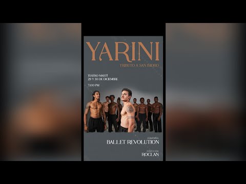 Próximamente espectáculo Yarini de la compañía Revolution
