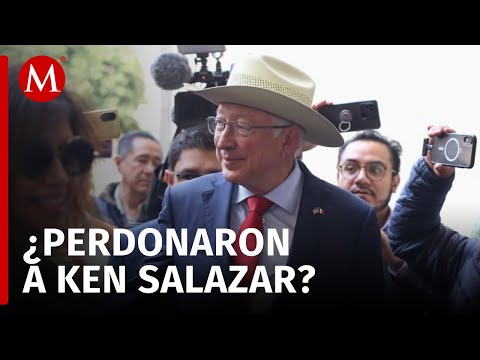 Ken Salazar visita nuevamente Palacio Nacional