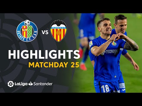 Highlights Getafe CF vs Valencia CF (3-0)