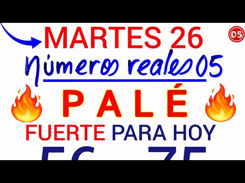 Un PALÉ y SÚPER para GAN4R HOY MARTES 26/03/2024/ PALÉ y SÚPER que SALEN HOY MARTES/ Números reales