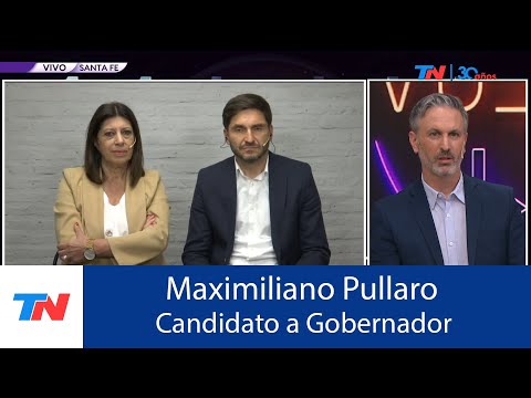 EL DOMINGO ELIGE SANTA FE: Maxi Pullaro y Clara Garc161a, Candidatos a Diputado.