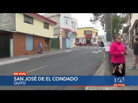 Daños en el alcantarillado del sector de El Condado, norte de Quito, preocupa a sus moradores