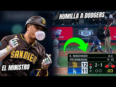 Asi Fue Como Manny Machado Humillo A Los Dodgers Con El Primer Jonron!
