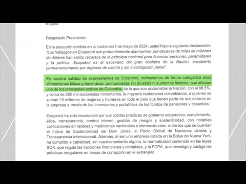 Expresidentes de Ecopetrol rechazan afirmaciones - Teleantioquia Noticias