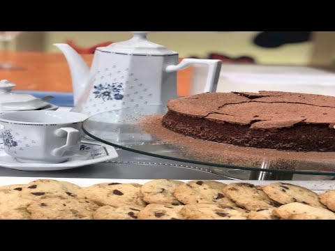 Torta de chocolate y café,  galletitas de chocolate y nueces | Basta de Cháchara | 01-12-2022