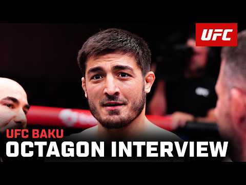 Abdul-Rakhman Yakhyaev Octagon Interview | UFC Baku