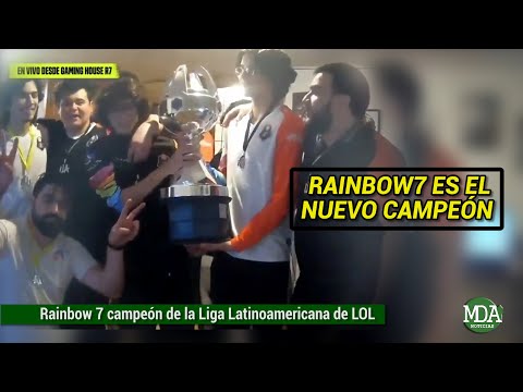 Rainbow7 campeón de la LLA del League Of Legends