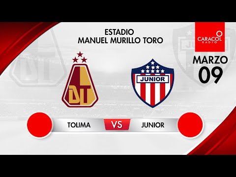 EN VIVO | Tolima (COL) vs. Junior (COL) - Copa Sudamericana primera ronda por el Fenómeno del Fútbol