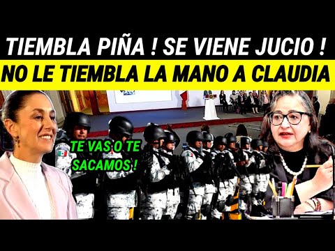 SE LE ACABO LA PASIENCIA A CLAUDIA ! DEJA FRIA A NORMA PIÑA ! LE DA 24 HORAS O SE ARREPENTIRÁ, MX