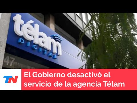 El Gobierno desactivó el servicio de la agencia Télam y valló el ingreso a su edificio