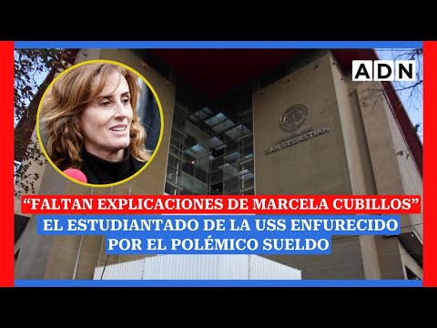 FALTAN EXPLICACIONES de MARCELA CUBILLOS: Polémica por sueldo de Marcela Cubillos en la USS