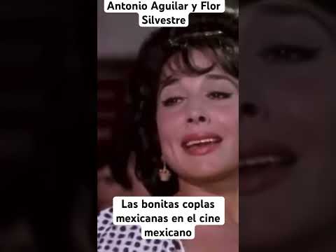 Antonio Aguilar y Flor Silvestre la mejor pareja del cine mexicano y  las coplas mexicanas #viral