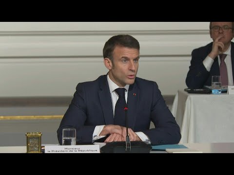 Macron affirme qu'un sursaut des alliés de l'Ukraine est nécessaire | AFP Extrait