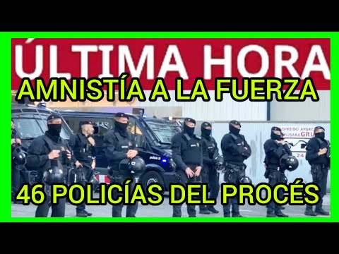 36 POLICÍAS AMNISTIADOS EN CONTRA DE SU VOLUNTAD