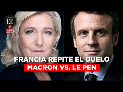 Macron gana la primera vuelta en Francia: irá con Le Pen al balotaje | El Espectador
