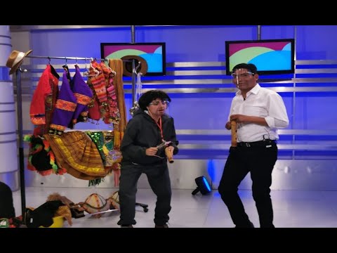 Franklin Flores baila danzas tradicionales de Bolivia