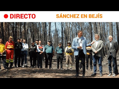 INCENDIO BEJÍS: SÁNCHEZ anuncia la DECLARACIÓN de ZONA CATASTRÓFICA en las áreas AFECTADAS | RTVE